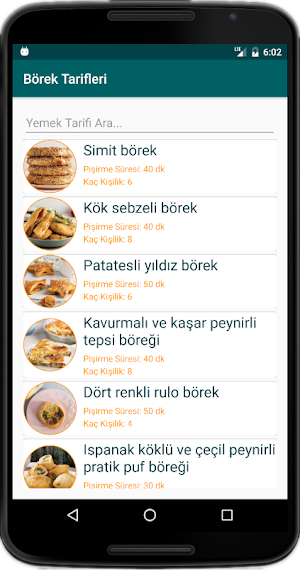 İnternetsiz Börek Tarifleri Screenshot 1