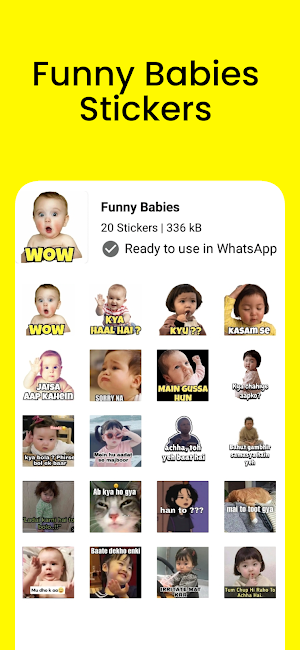 Bollywood Stickers : WASticker Screenshot 3