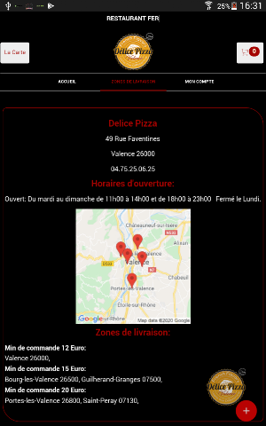 Delice Pizza Screenshot 3