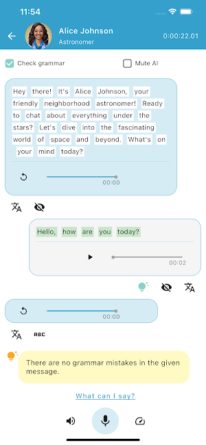 AI English Speaking Tutor Screenshot 3