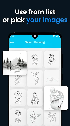 Easy Draw : Trace to Sketch Screenshot 2