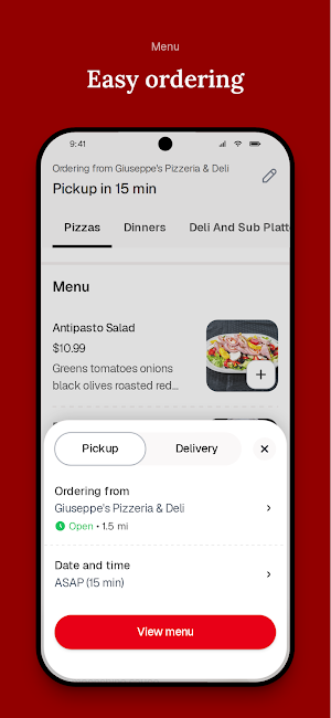 Giuseppe's Pizzeria & Deli Screenshot 2