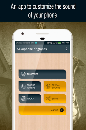 saxophone ringtones for phone Screenshot 0