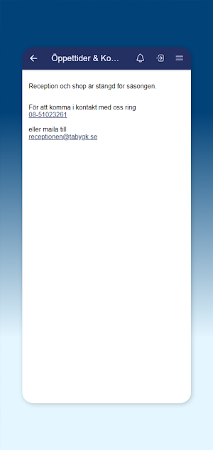 Täby Golfklubb Screenshot 1