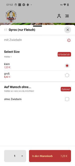 Annas Grill Screenshot 3