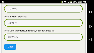Car Loan Calculator Screenshot 3