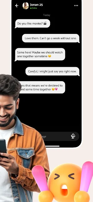Ombra- Swipe,Link,Chat Screenshot 3
