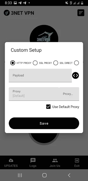 3NET VPN: Unlimited & Secure Screenshot 2