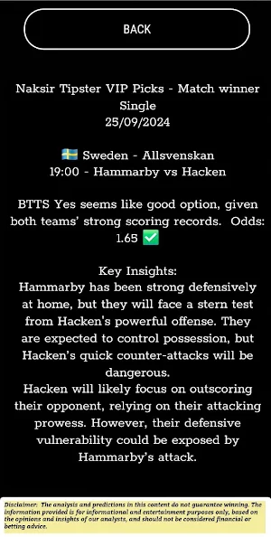Soccer Tipster - Naksir Screenshot 2