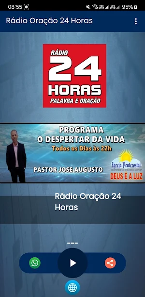 Rádio Oração 24 Horas Screenshot 0