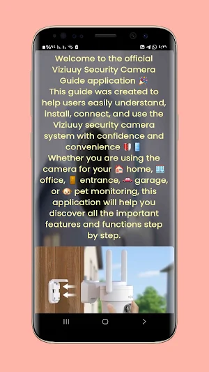 viziuuy security camera guide Screenshot 2