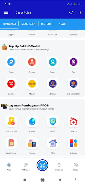 Depot Pulsa Screenshot 2