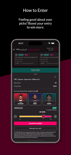 Fanball Winners Screenshot 3