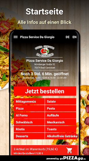 Pizza Service Da Giorgio Bad C Screenshot 1