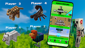 Morph & Mobs Mod For Minecraft Screenshot 3