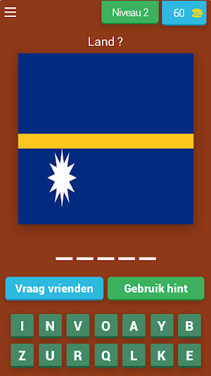 VlaggenQuiz Screenshot 2
