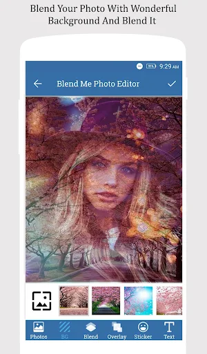 Photo Blender , Blend Me Photo Editor Screenshot 0