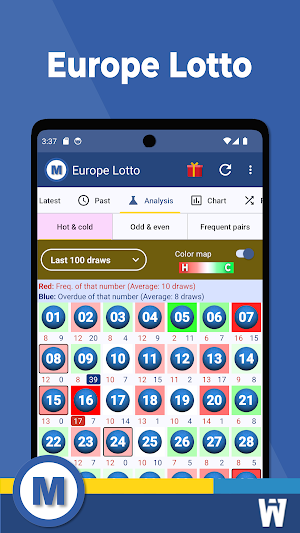 Europe Lotto Screenshot 2