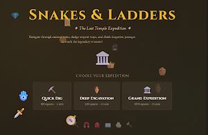 Snakes and Ladders: Archeology Screenshot 0