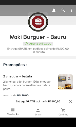 Woki Burger Screenshot 1