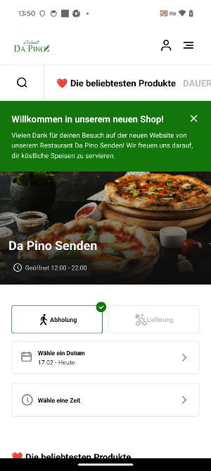 Da Pino Senden Screenshot 0