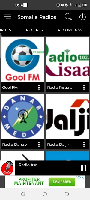 Somalia Radios Screenshot 2