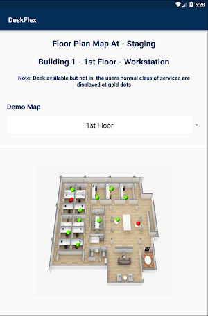 DeskFlex Kiosk Screenshot 0