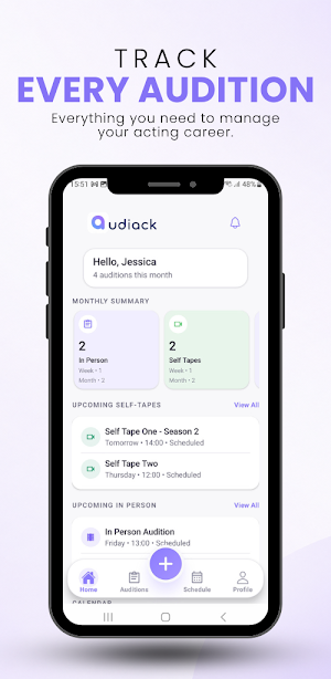 Audiack Actor Audition Tracker Screenshot 0