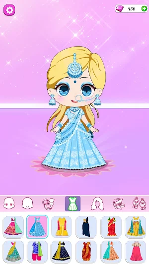Doll Dress Up Games:Diy Makeup Screenshot 3