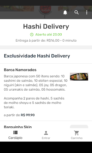 Hashi Delivery Screenshot 1