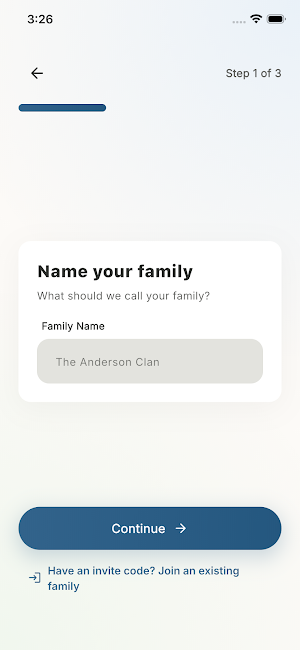 Familie — Your Family Hub Screenshot 2