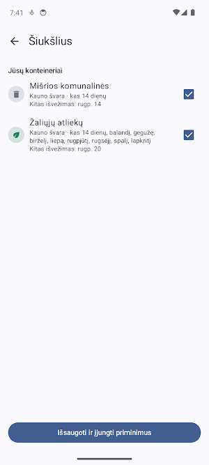 Šiukšlius Screenshot 3
