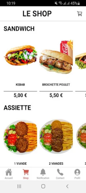 Snack Délice Screenshot 1