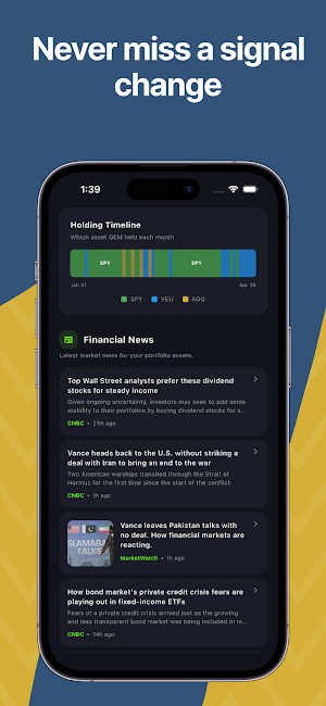 GEM: Dual Momentum Tracker Screenshot 3