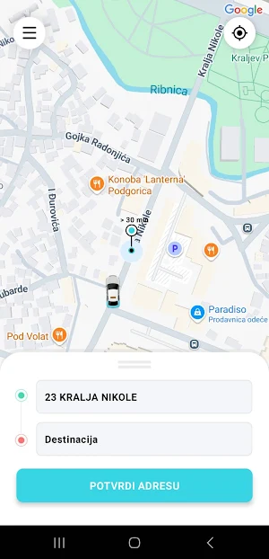 eTaxi Podgorica Screenshot 0
