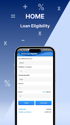 EMI Loan Calculator Screenshot 2