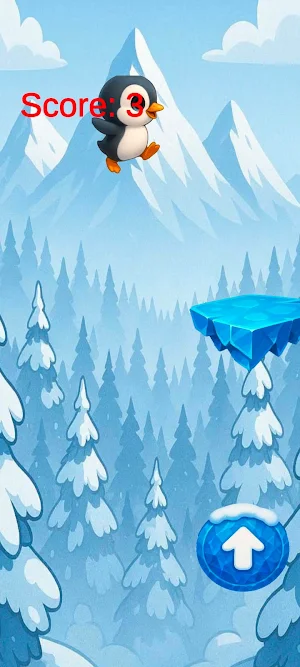 Penguin Ice Hop Screenshot 1