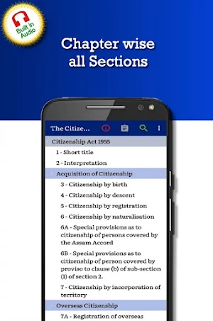 Citizenship Act 1955 Screenshot 1
