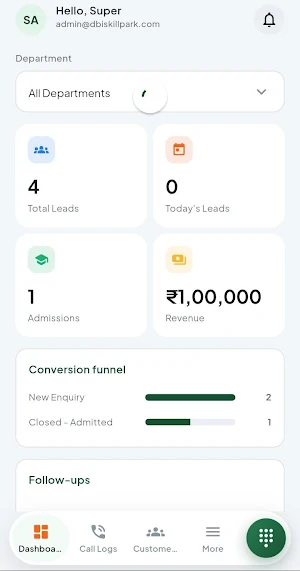 Call Crm Screenshot 0