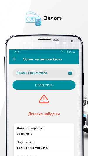 Проверка авто по БАЗЕ ГИБДД по VIN и ГОСНОМЕРУ Screenshot 3