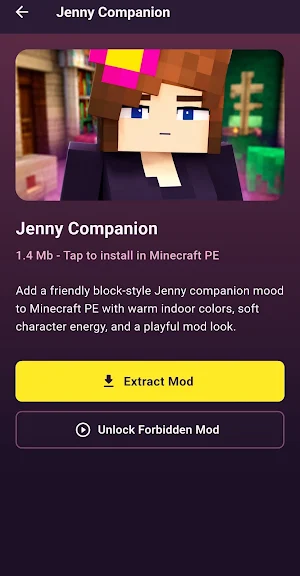 Jenny Mod for Minecraft PE Screenshot 3