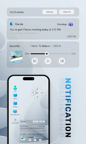 Computer Launcher-Light Theme Screenshot 3