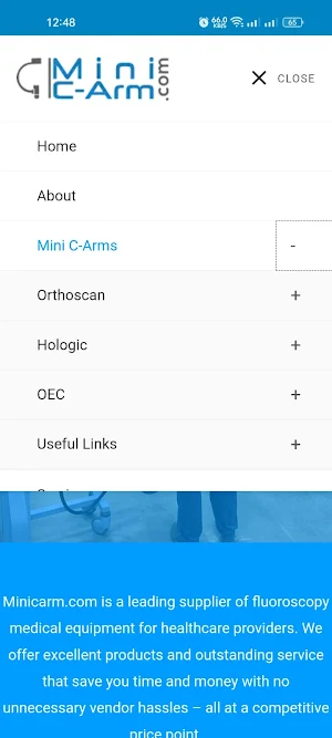 Mini C Arm Screenshot 1