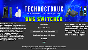TDUK DNS Switcher Screenshot 2