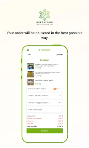 greenfood.live Screenshot 3
