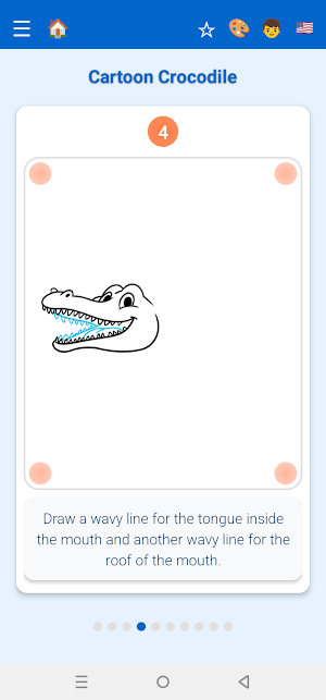 Draw Reptiles Step by Step Screenshot 3
