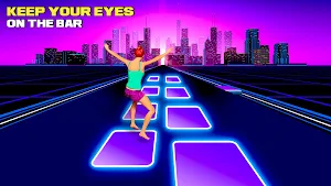 Jump Girl: Tiles and Ball Screenshot 0