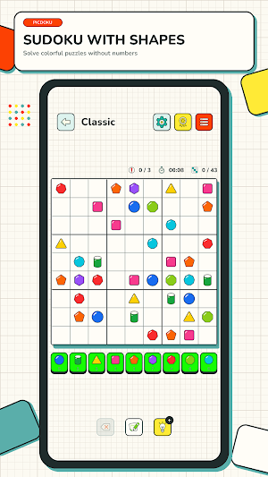 Picdoku: Sudoku with Symbols Screenshot 1