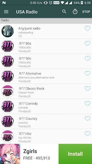 US Radio Screenshot 0