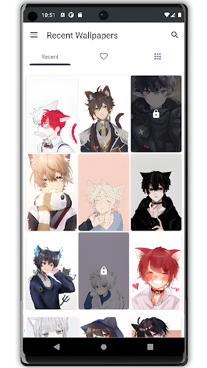 Cat Boy Anime Wallpapers 4K Screenshot 2